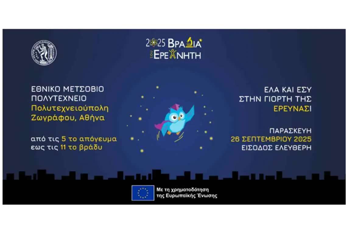 Βραδιά του ερευνητή 2025